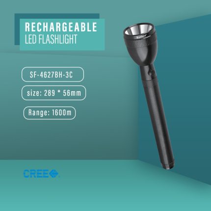Rechargeable LED Flashlight Model SF-4627BH-3C