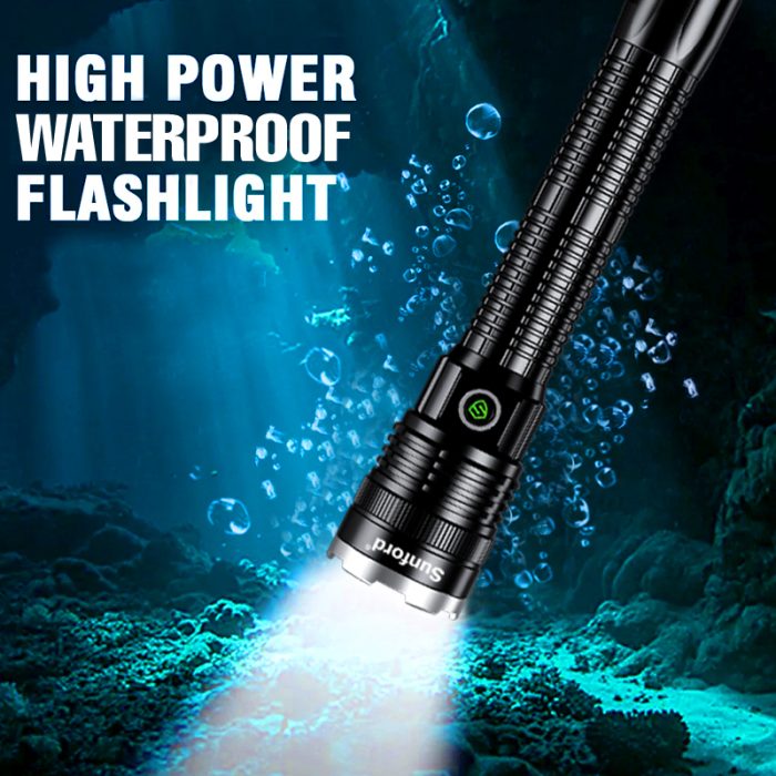 SF-475Z Telescopic Zoomable White Laser LED Flashlight – Sunford Japan